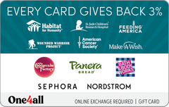 One4all Giving Good Hope eGift $50 Gift Card