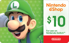 Nintendo $10 eGift $10 Gift Card