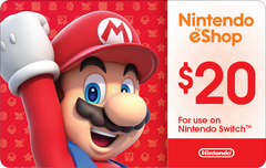 Nintendo $20 eGift