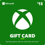 Microsoft Xbox Cash $15 eGift $15 Gift Card