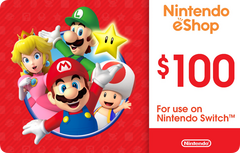 Nintendo eShop $100 eGift $100 Gift Card
