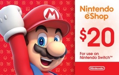 Nintendo $20 eGift $20 Gift Card