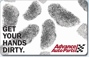 Advance Auto Parts gift card