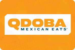 Qdoba Mexican Eats gift card