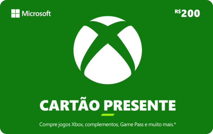 Xbox Cash Card 200BRL eGift