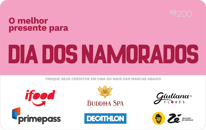 Dia dos Namorados 200BRL eGift