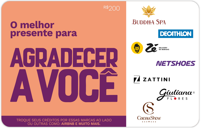 Agradecer a Voce R$200 - Digital