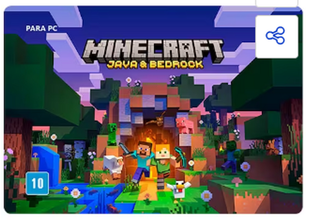 Xbox Minecraft 99BRL eGift