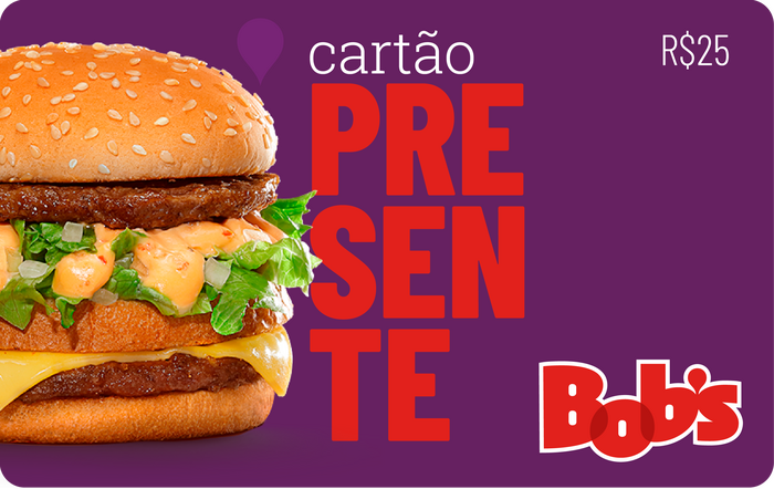Bob's 25BRL eGift